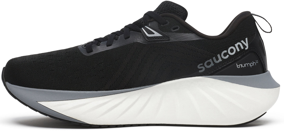 Saucony Triumph 22 Men's Running Shoes - Black