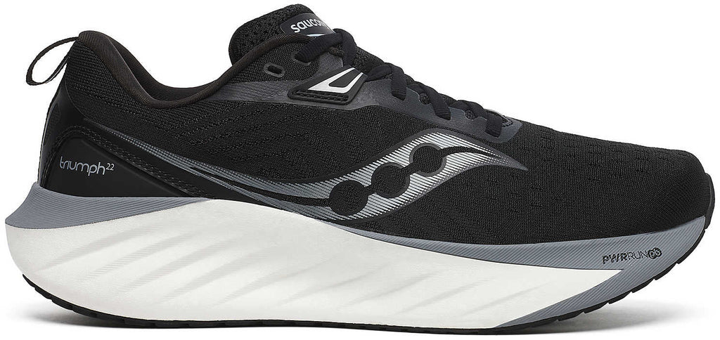 Saucony Triumph 22 Men's Running Shoes - Black