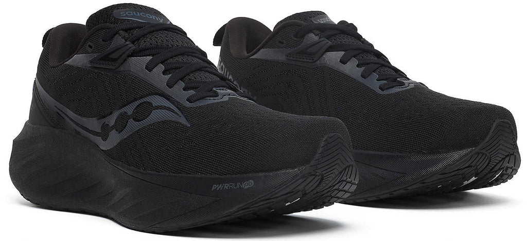 Saucony Triumph 22 Men's Running Shoes - Black