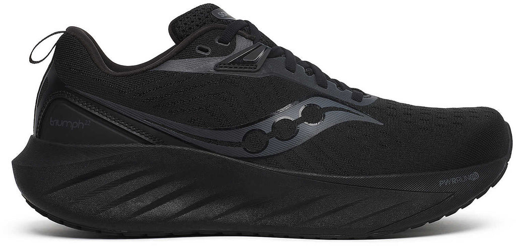 Saucony Triumph 22 Men's Running Shoes - Black