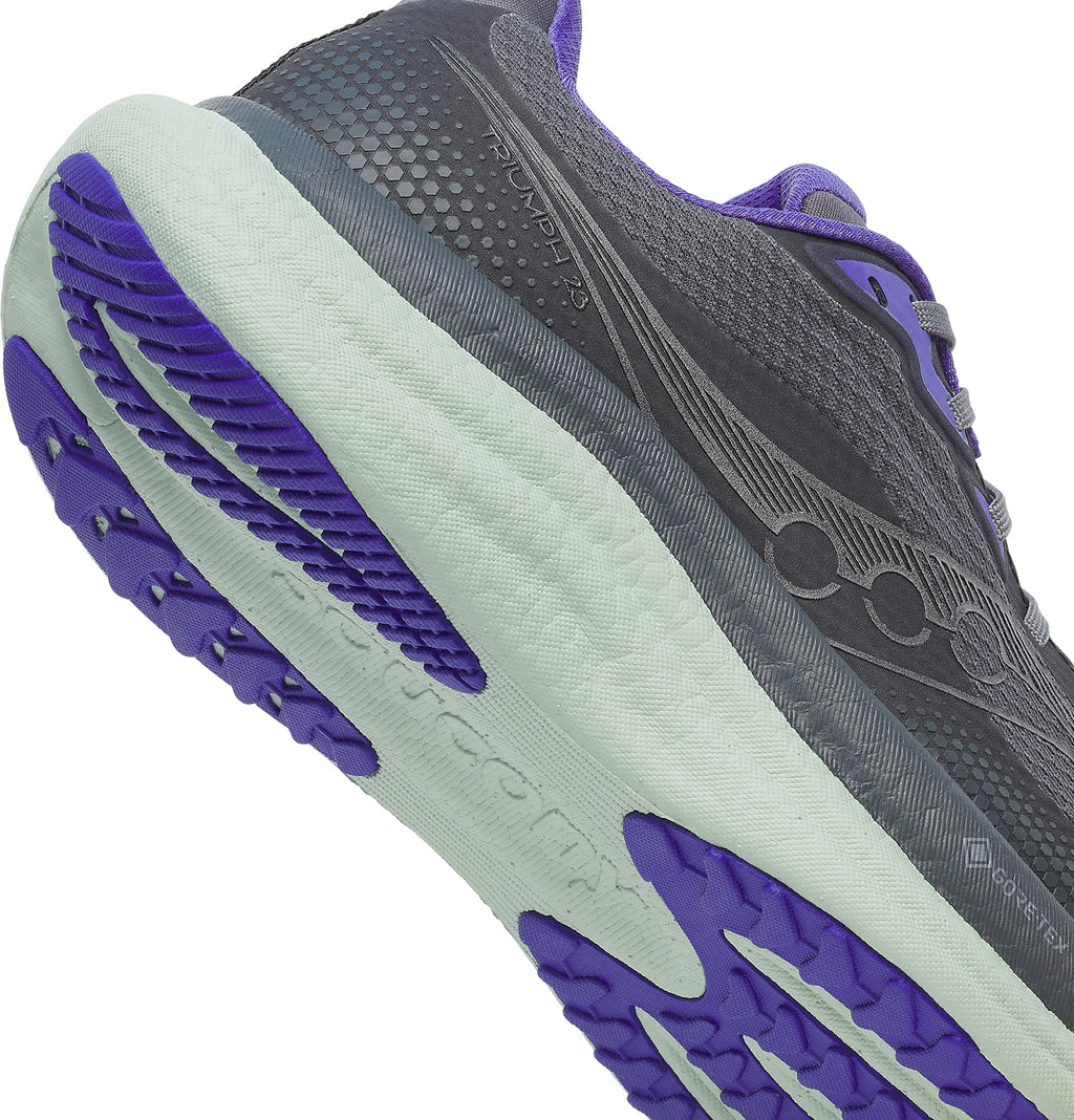 Saucony Triumph 23 GORE-TEX Women's Running Shoes - Grey