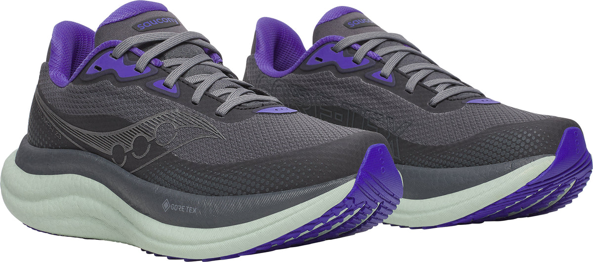Saucony Triumph 23 GORE-TEX Women's Running Shoes - Grey