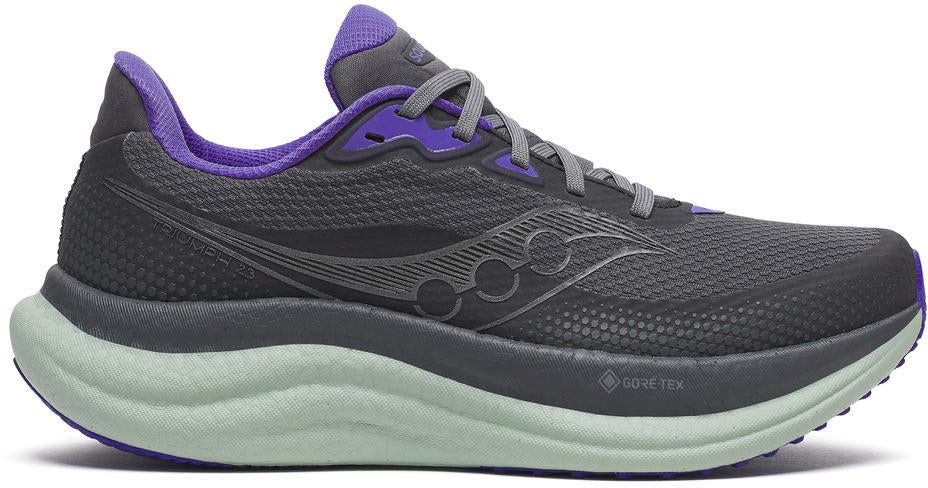 Saucony Triumph 23 GORE-TEX Women's Running Shoes - Grey