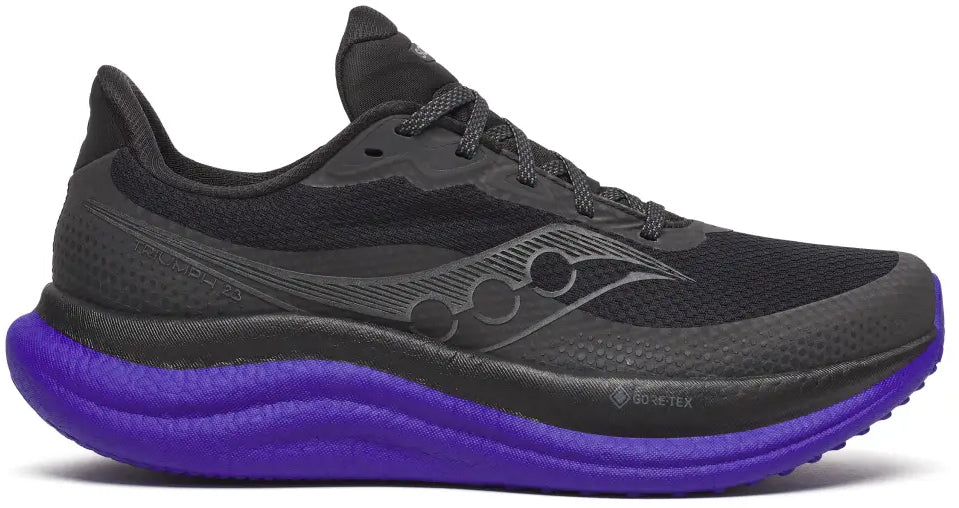 Saucony Triumph 23 GORE-TEX Men's Running Shoes - Black