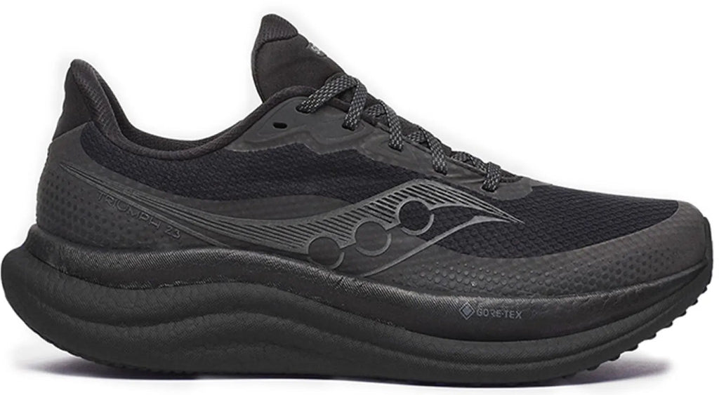 Saucony Triumph 23 GORE-TEX Men's Running Shoes - Black
