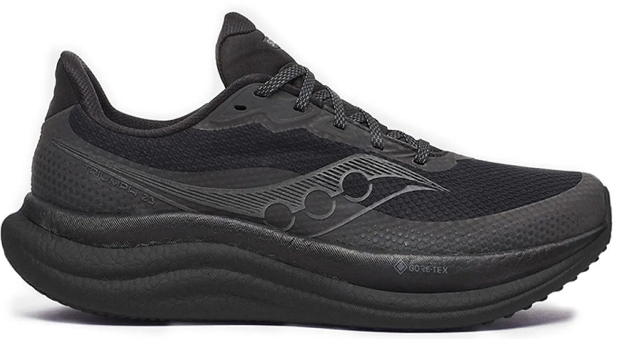 Saucony Triumph 23 GORE-TEX Men's Running Shoes - Black