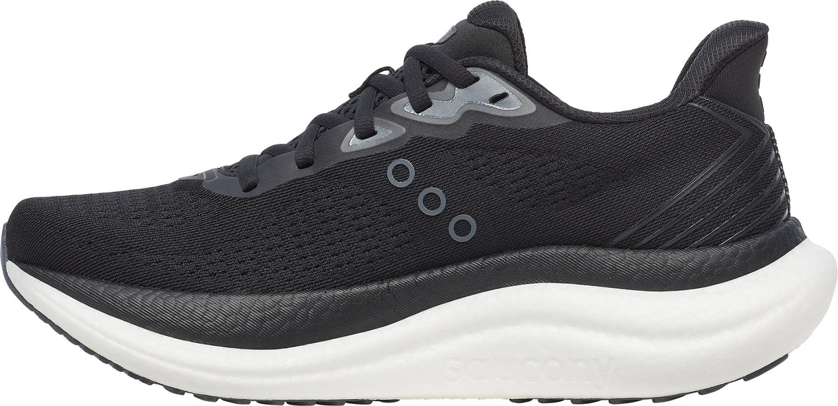 Saucony Triumph 23 WIDE FIT Women's Running Shoes - Black