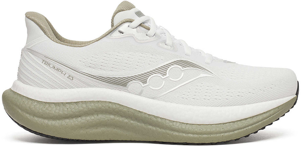 Saucony Triumph 23 Men's Running Shoes - White