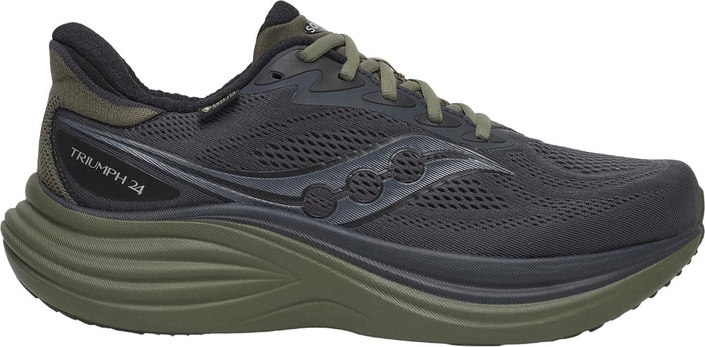Saucony Triumph 24 GORE-TEX Men's Running Shoes - Black
