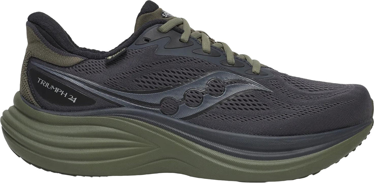 Saucony Triumph 24 GORE-TEX Men's Running Shoes - Black
