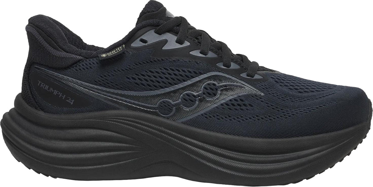Saucony Triumph 24 GORE-TEX Women's Running Shoes - Black