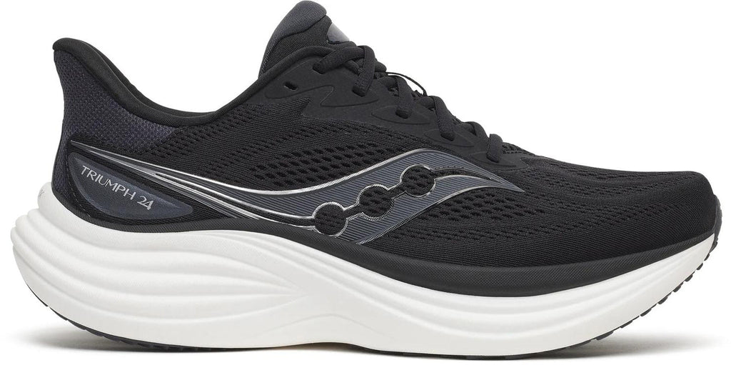 Saucony Triumph 24 Men's Running Shoes - Black