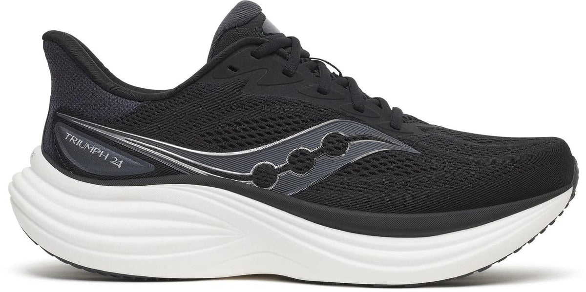 Saucony Triumph 24 Men's Running Shoes - Black