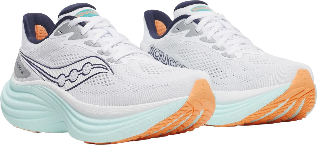 Saucony Triumph 24 Women's Running Shoes - White