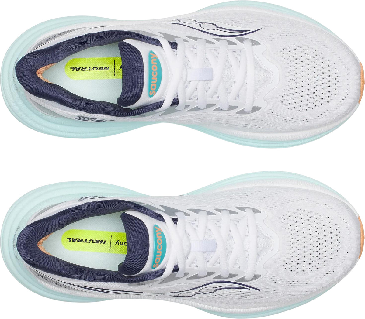 Saucony Triumph 24 Women's Running Shoes - White