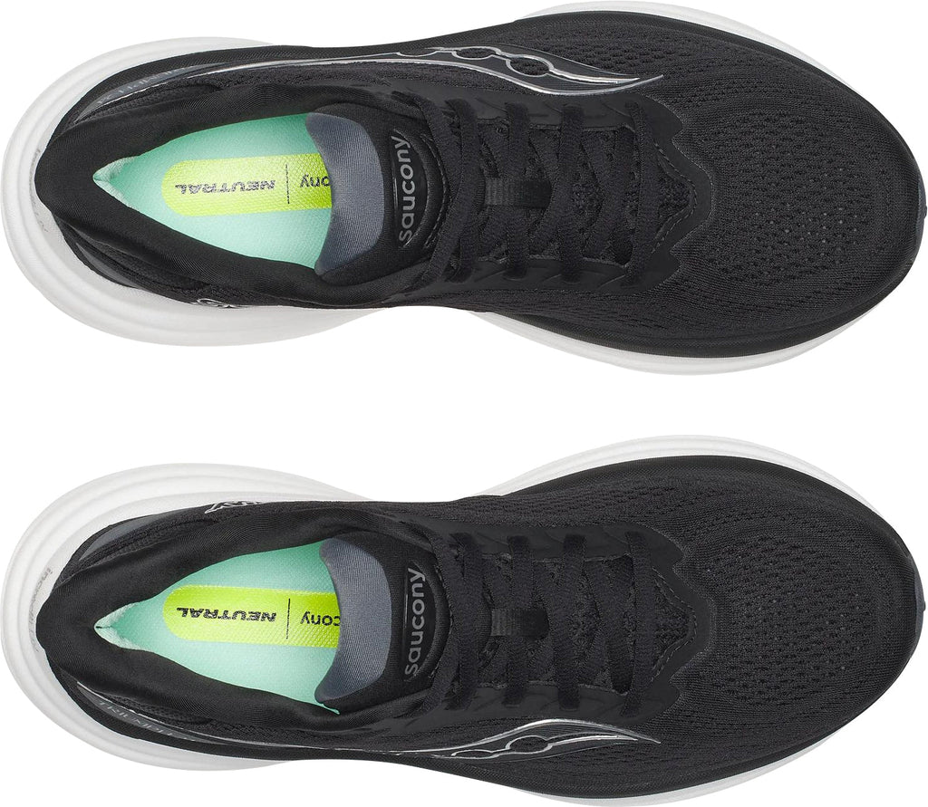 Saucony Triumph 24 WIDE FIT Men's Running Shoes - Black
