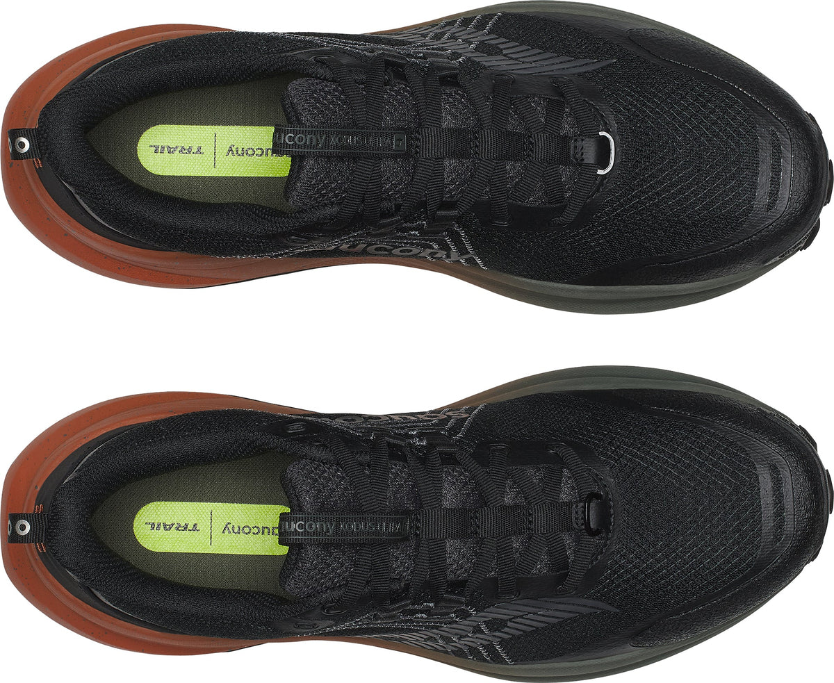 Saucony Xodus Ultra 4 Men's Trail Running Shoes - Black
