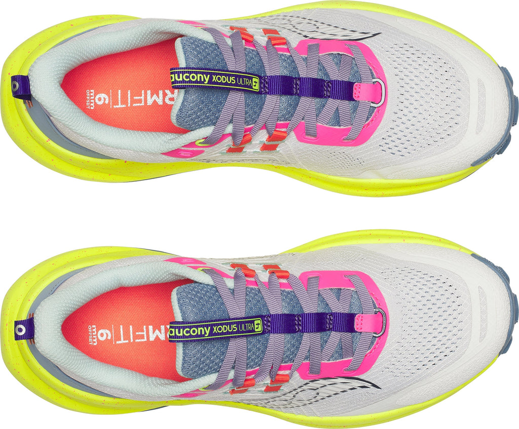 Saucony Xodus Ultra 4 Women's Trail Running Shoes - White
