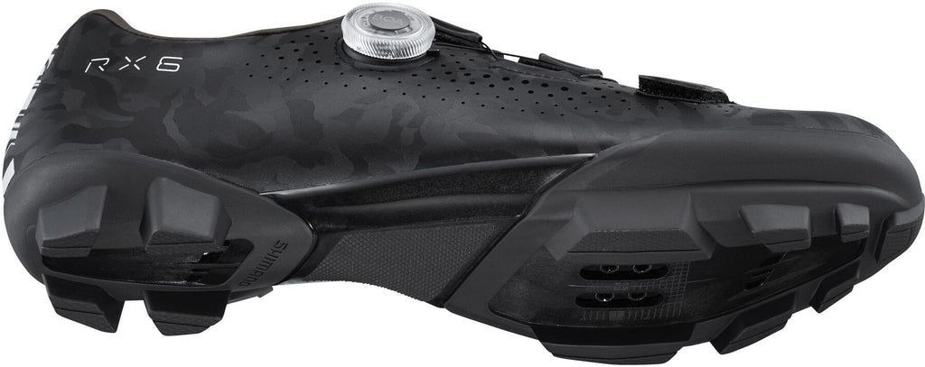 Shimano RX600 Men's Gravel Cycling Shoes - Black