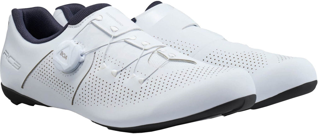 Shimano RC302 Men's Road Cycling Shoes - White