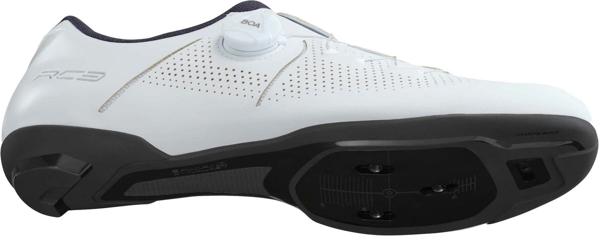 Shimano RC302 Men's Road Cycling Shoes - White