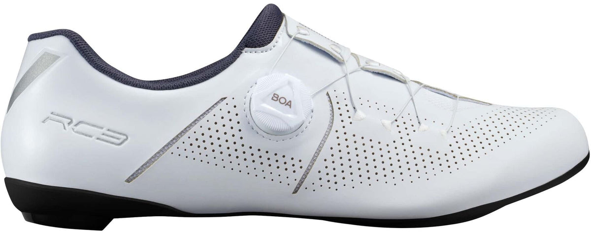 Shimano RC302 Men's Road Cycling Shoes - White
