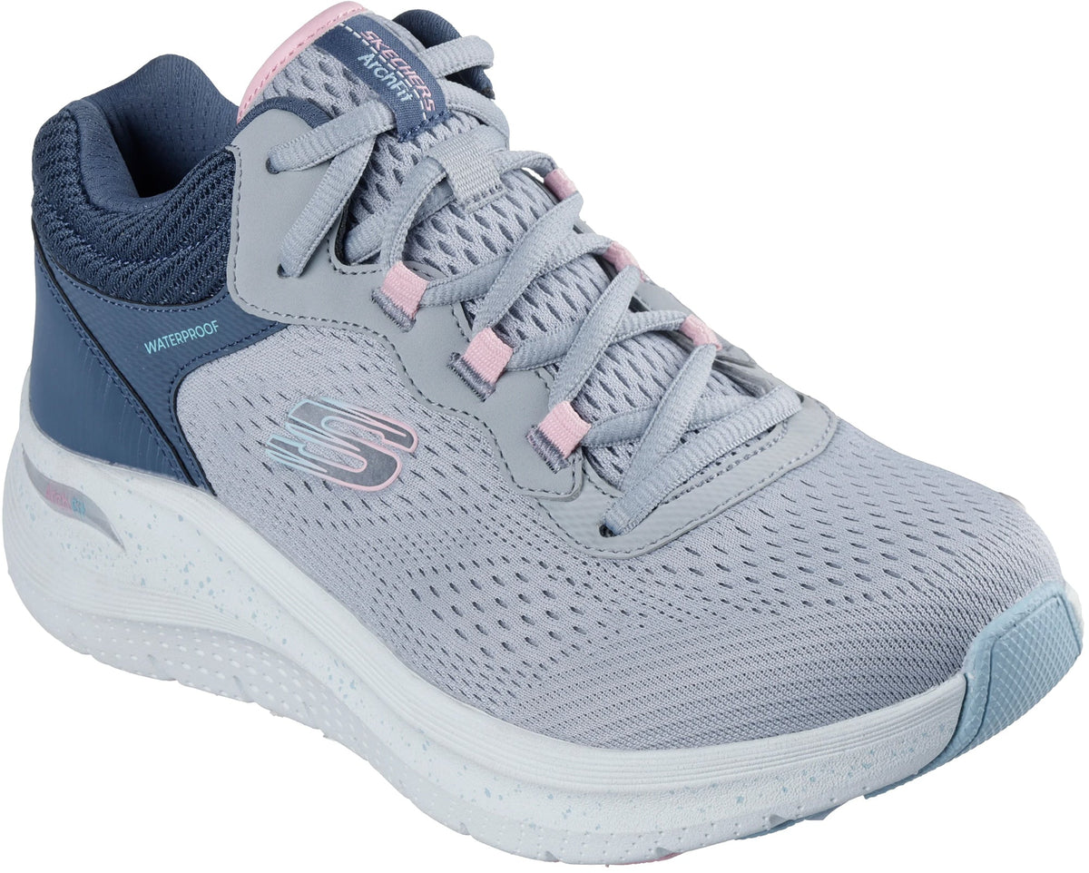 Skechers Arch Fit 2.0 Rainy Days Waterproof Women's Walking Shoes - Grey
