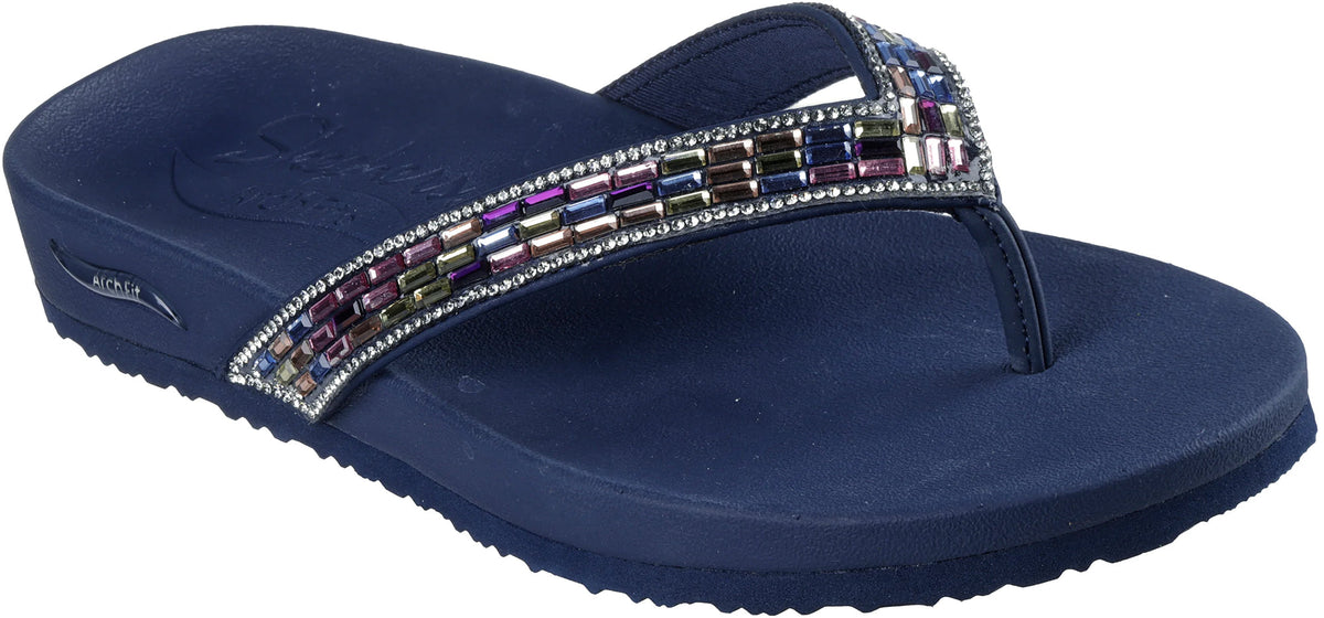Skechers Arch Fit Meditation Glam Gal Women's Sandals - Blue