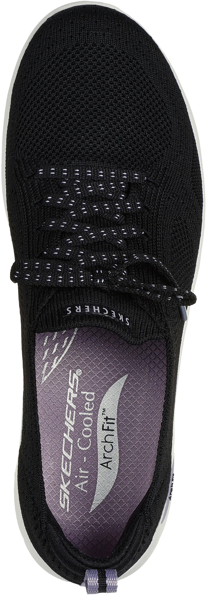 Skechers Arch Fit Refine Freesia Women's Shoes - Black