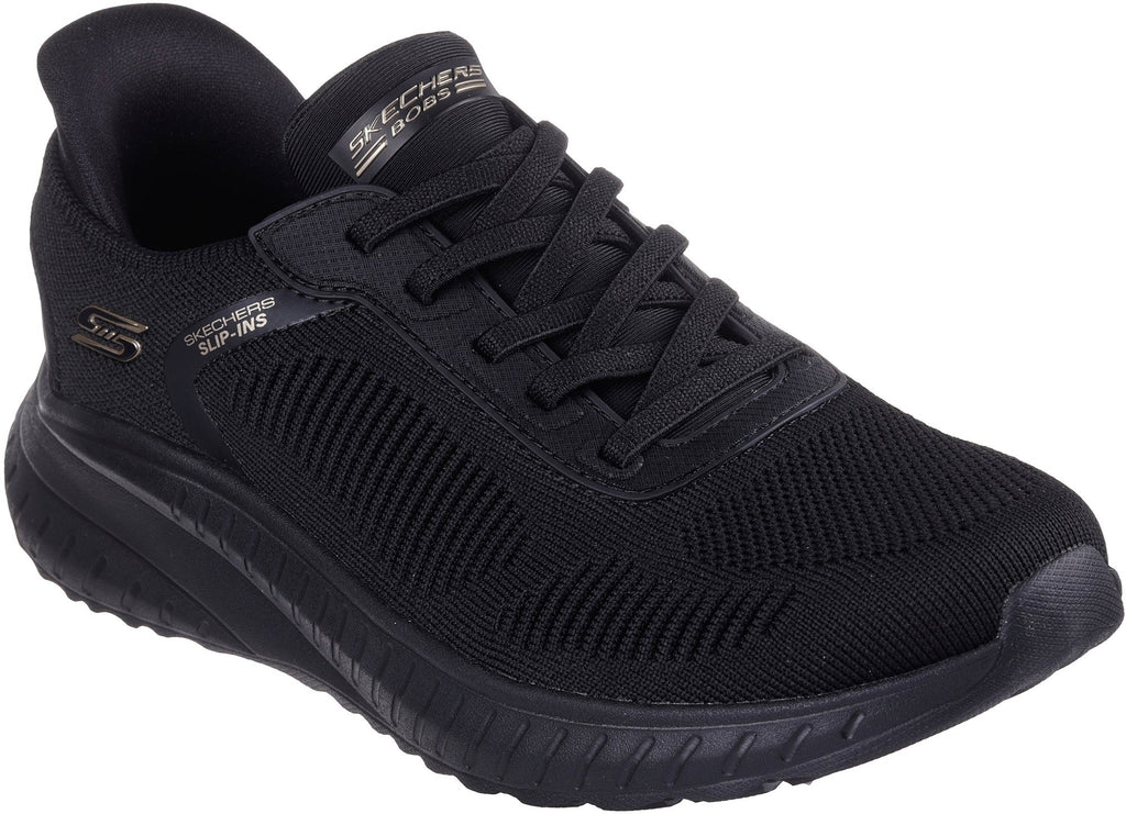 Skechers BOBS Sport Squad Chaos Women's Training Shoes - Black