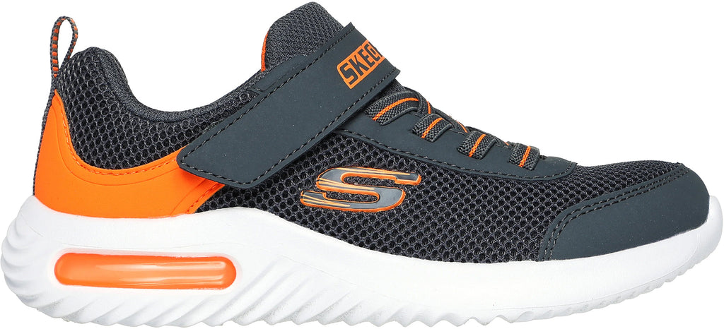Skechers Bounder Tech Junior Trainers - Grey