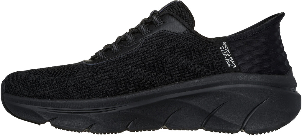 Skechers D'Lux Walking 2.0 Rezinate Men's Walking Shoes - Black