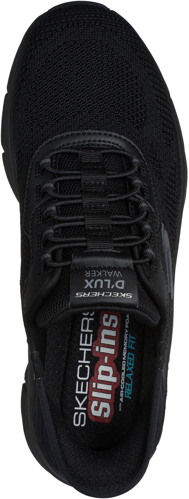 Skechers D'Lux Walking 2.0 Rezinate Men's Walking Shoes - Black