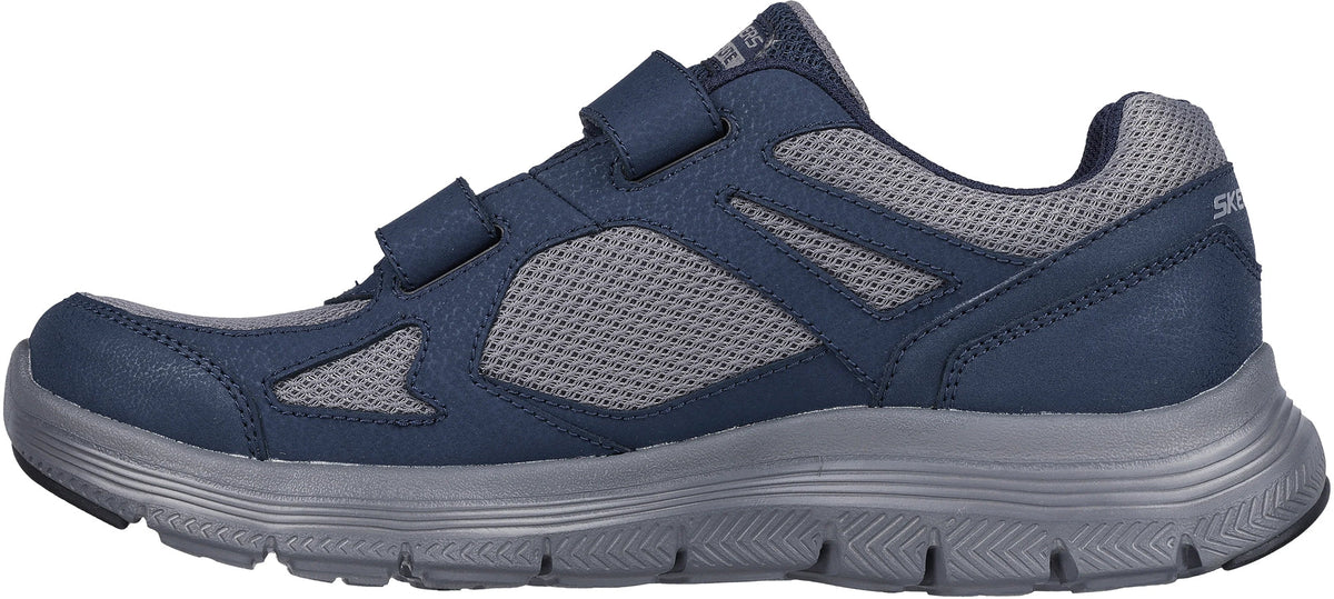 Skechers Flex GURN Velcro Men's Shoes - Blue