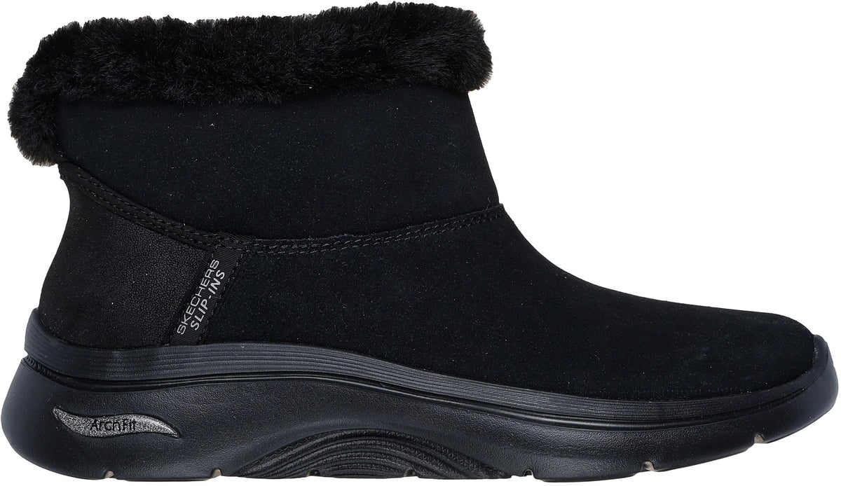Skechers GO WALK Cozy Stride Women's Boots - Black