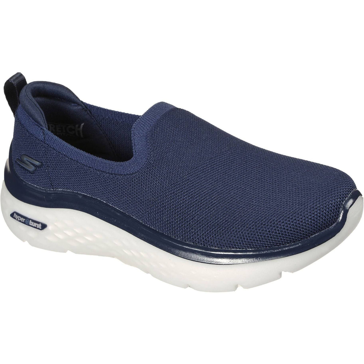 Skechers GoWalk Hyper Burst Slip On Women's Walking Shoes - Navy