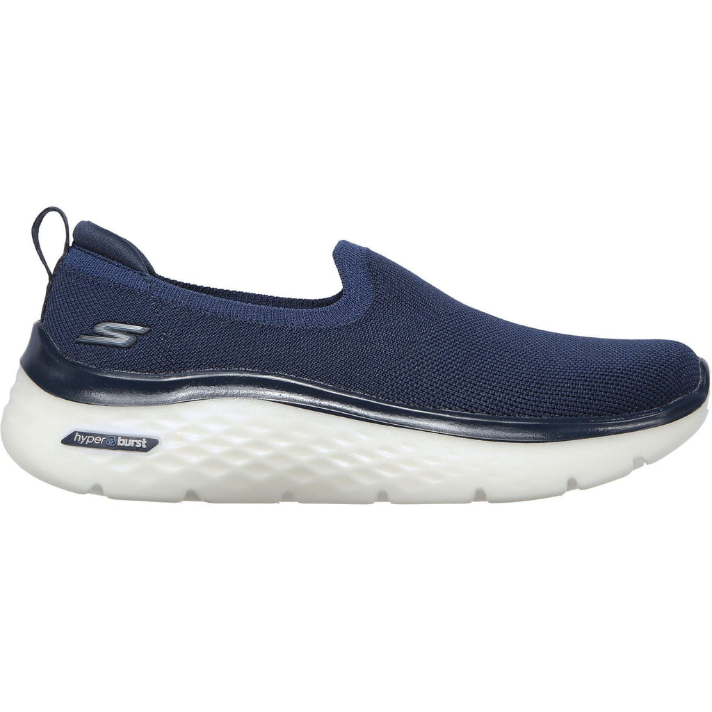 Skechers GoWalk Hyper Burst Slip On Women's Walking Shoes - Navy