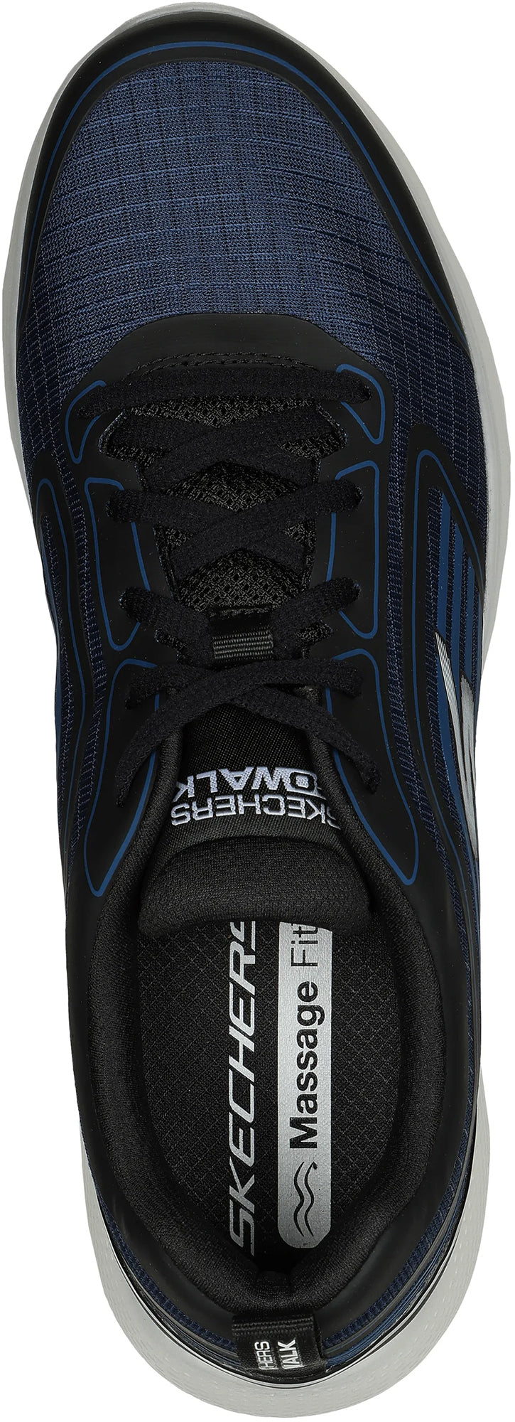 Skechers GO Walk Massage Fit Hydro Men's Walking Shoes - Blue
