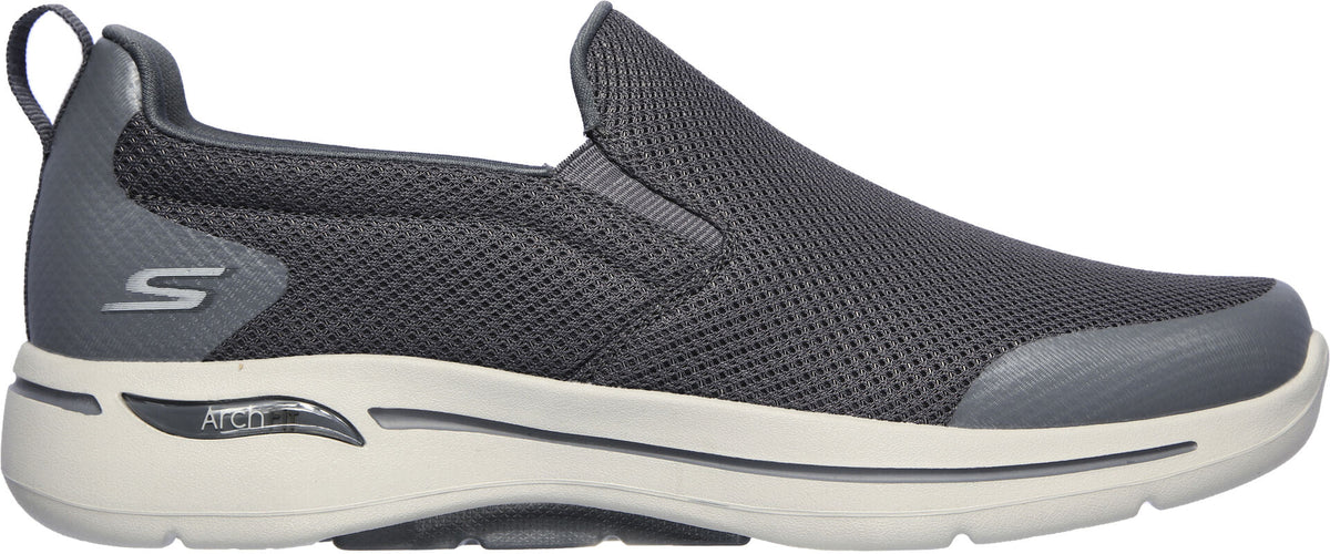 Skechers GOWalk Arch Fit Togpatch Slip On Men's Walking Shoes - Grey