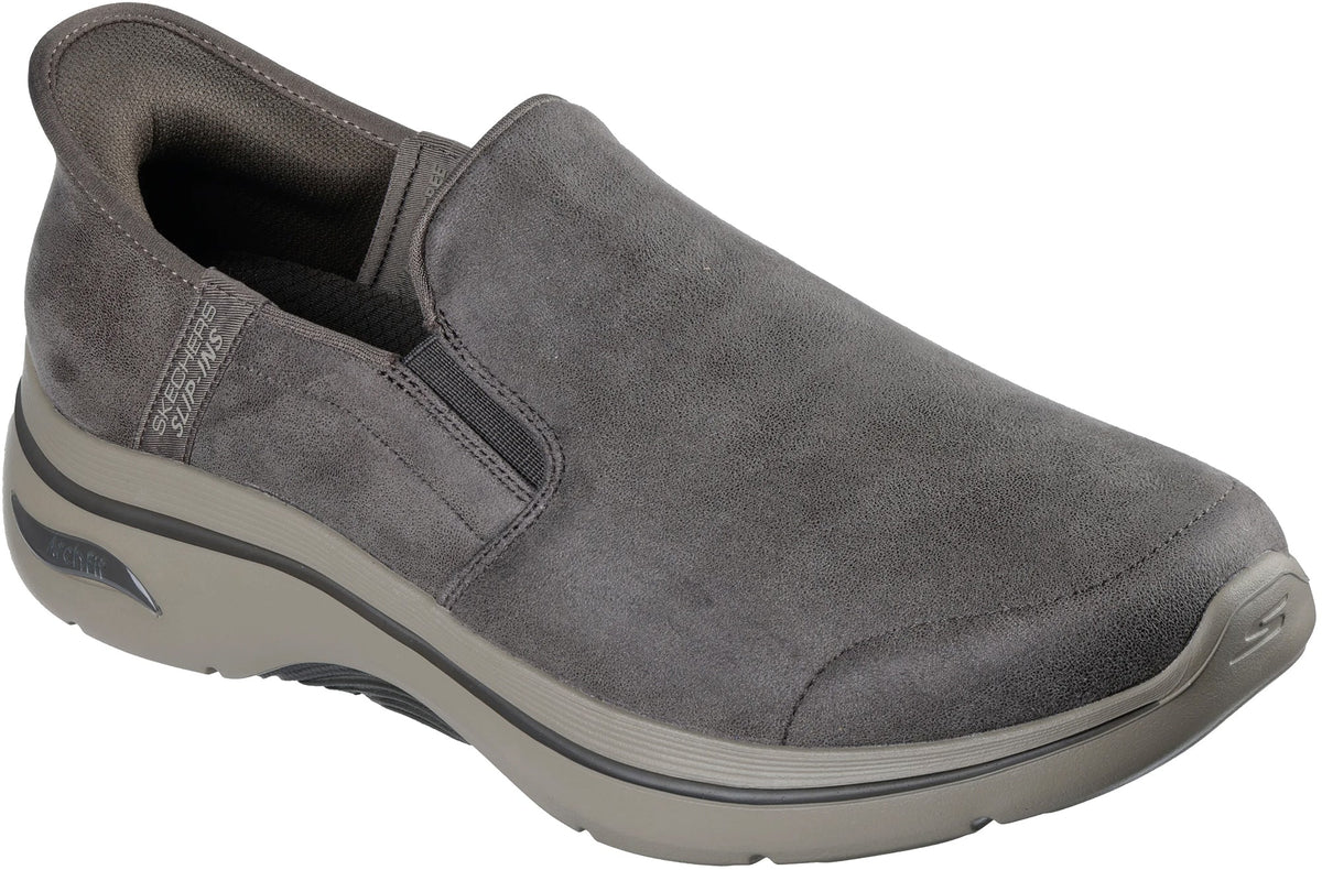 Skechers Go Walk Arch Fit 2.0 Quest Men's Shoes - Grey