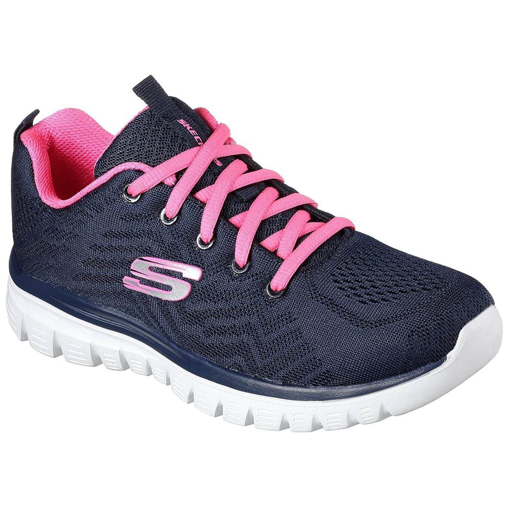 Skechers Graceful WIDE FIT Women's Training Shoes - Navy