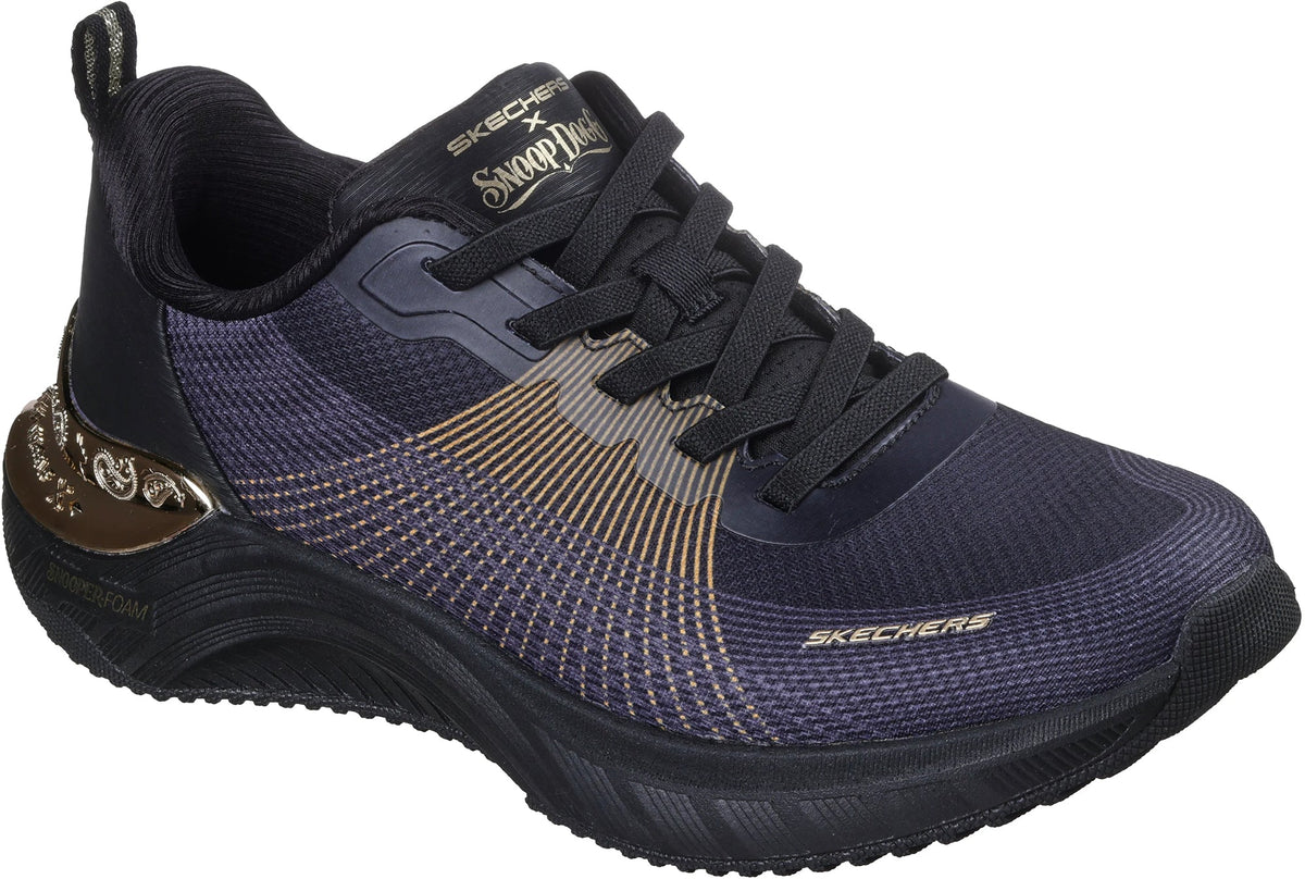 Skechers Snoop Ace Cyber Walker Women's Shoes - Black