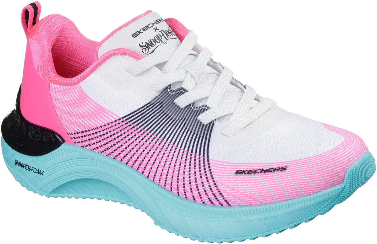 Skechers Snoop Ace Cyber Walker Women's Shoes - White