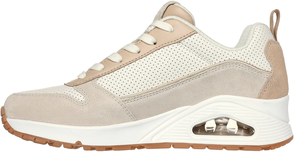 Skechers UNO 2 Much Fun Women's Shoes - Beige