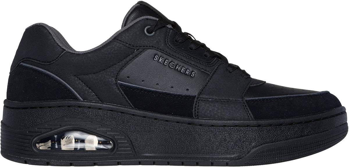 Skechers UNO Court Low Post Match Men's Shoes - Black