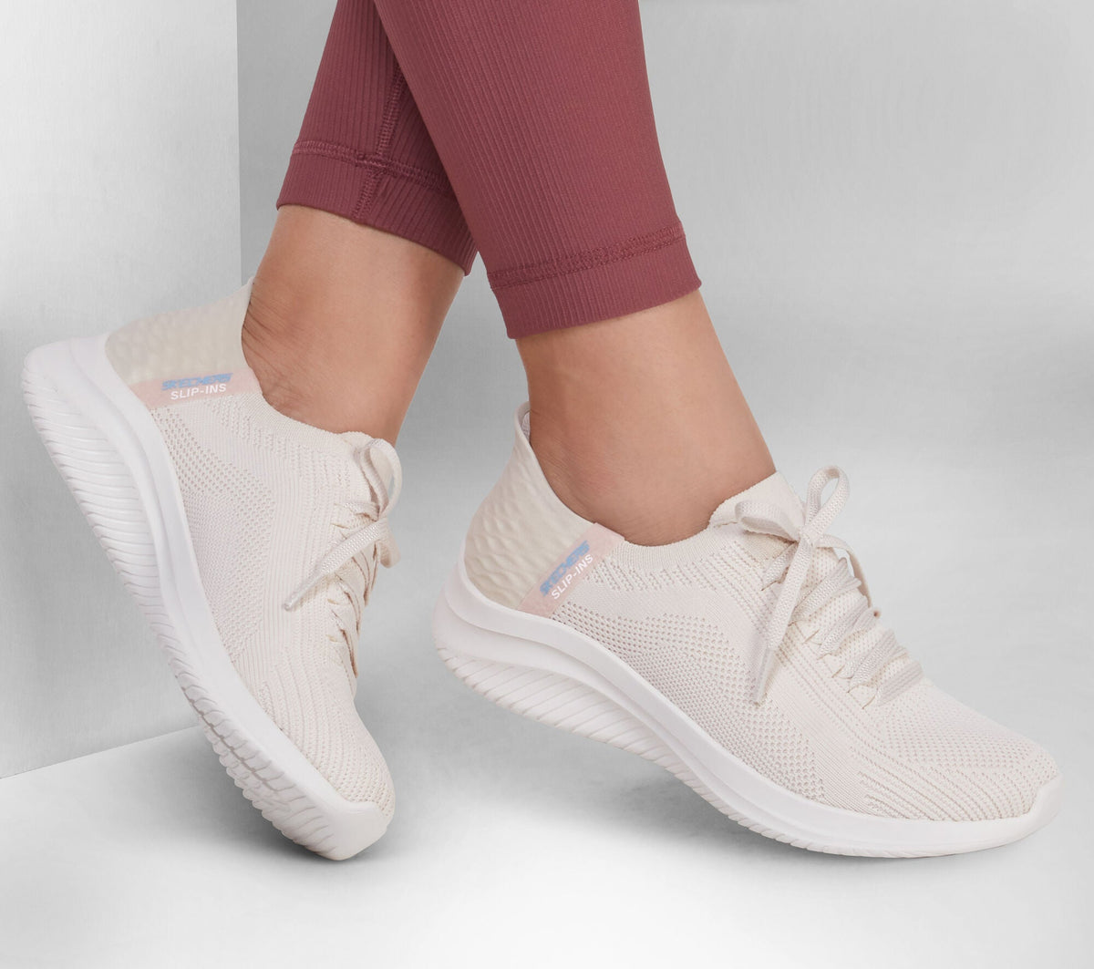 Skechers Ultra Flex 3.0 Brilliant Path Women's Training Shoes - Natural