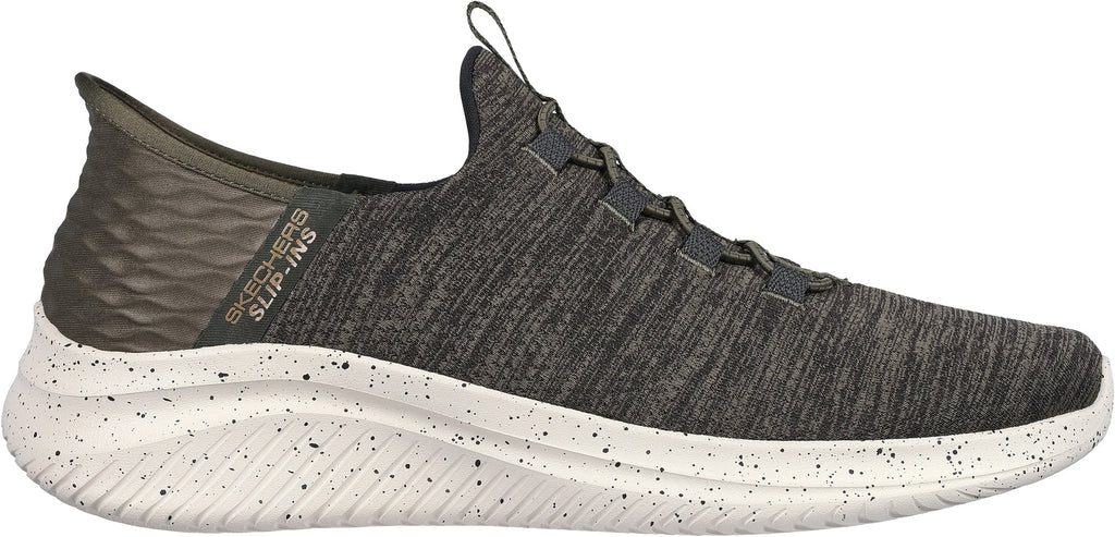 Skechers Ultra Flex 3.0 Right Away WIDE FIT Men's Shoes - Green