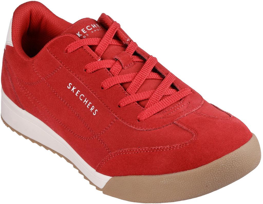Skechers Zinger 2.0 Manzanilla Suede Men's Shoes - Red