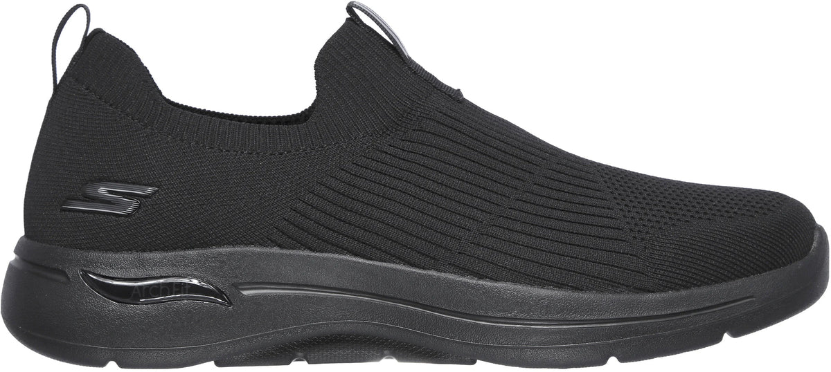 Skechers GO Walk Arch Fit Iconic EXTRA WIDE FIT Men's Walking Shoes - Black