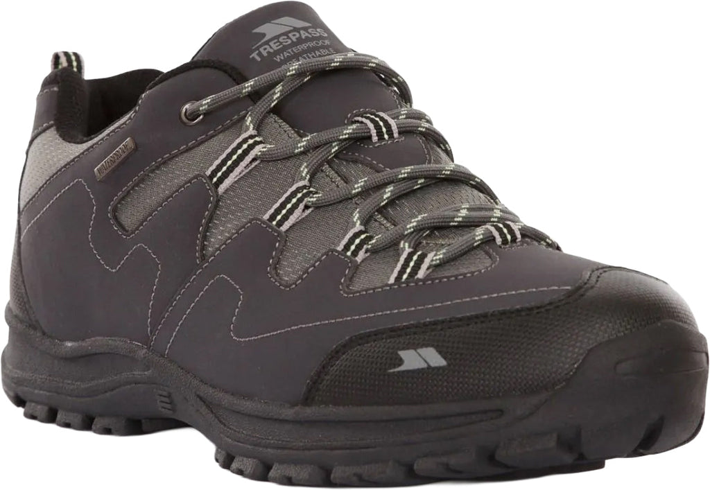 Trespass Finley Waterproof Men's Walking Shoes - Grey